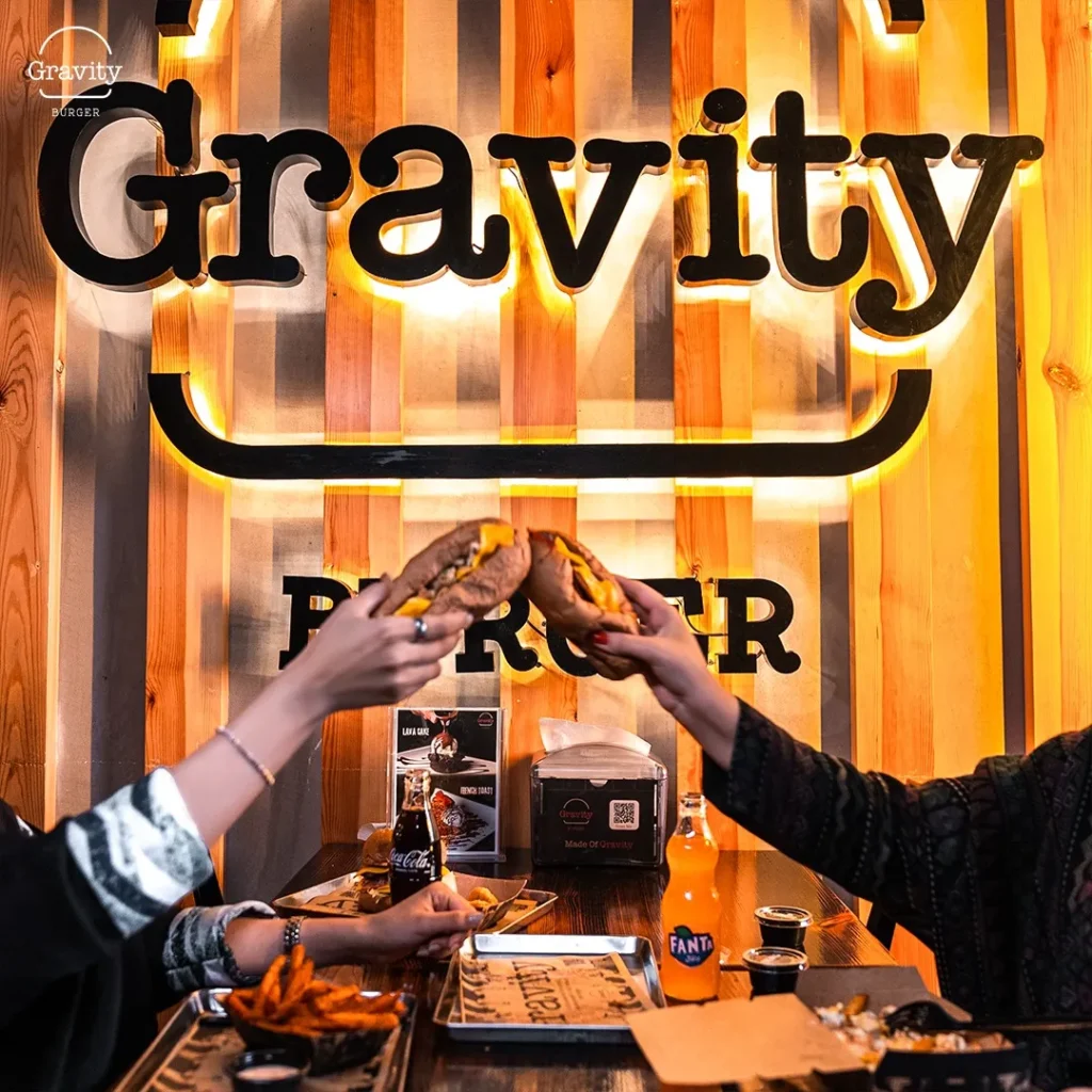 منيو جرافيتي برجر مطعم قائمة أسعار الجديدة عربي السعودية Gravity Burger Menu 2024