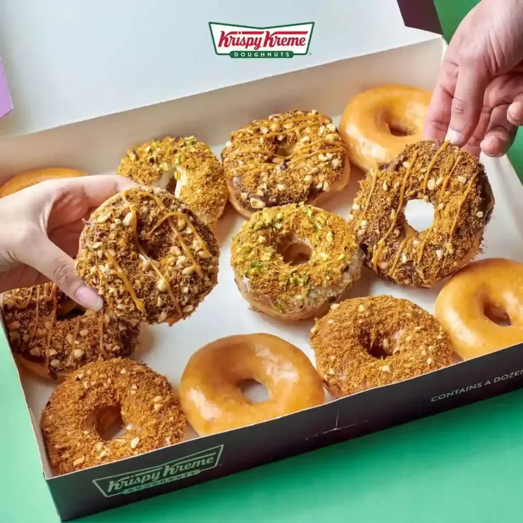 منيو كرسبي كريم مطعم قائمة الجديد رقم الأسعار السعودية عربي Krispy Kreme Menu 2024