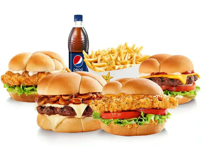 منيو هارديز واخر مطعم قائمة الجديد رقم الأسعار السعودية 2024 hardees menu price