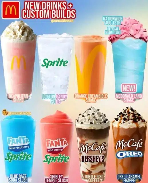 منيو مطعم ماكدونالدز واخر قائمة أسعار الجديدة الفروع McDonald's Menu price 2026